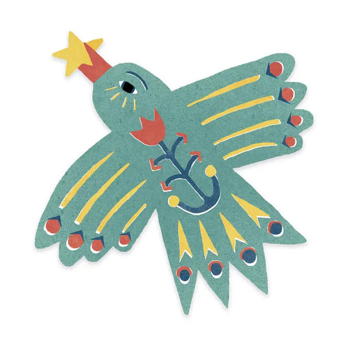 Star Bird Sticker