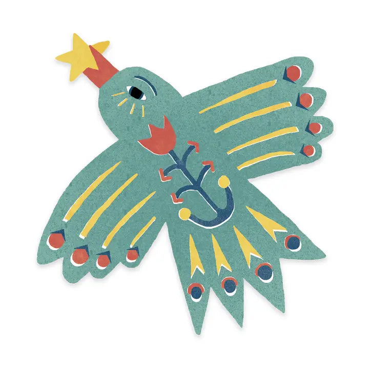 Star Bird Sticker