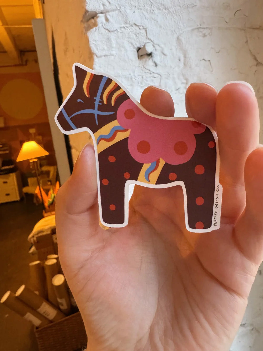 Dala Horse Sticker