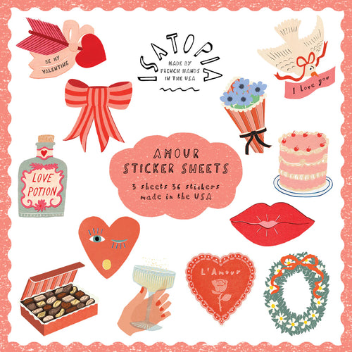 Amour Sticker Sheet