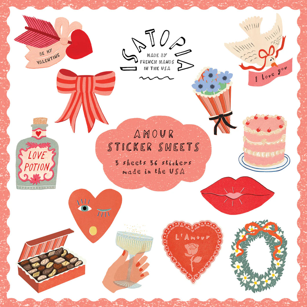 Amour Sticker Sheet