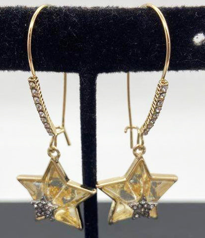 Betsey Johnson Star Earrings