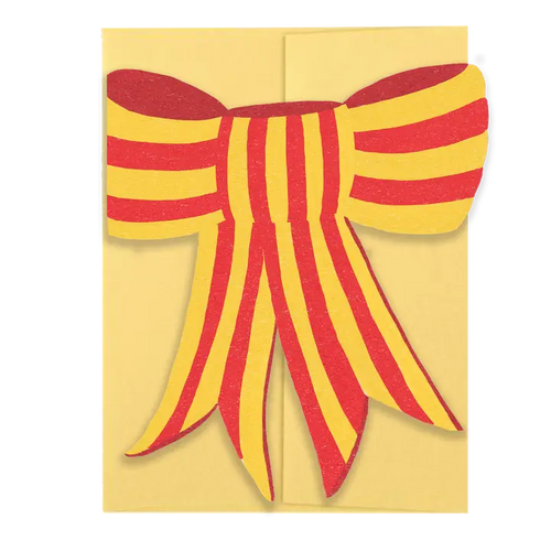 Stripy Bow Card