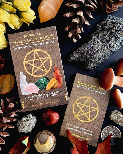 Witches Grimoire Oracle Deck - Vol 2: Crystals & Gemstone Magic