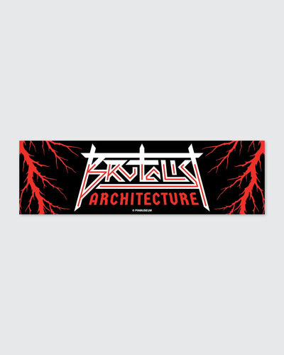 Brutalist Architecture • Bumper Sticker