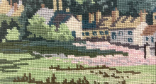 Vintage Alice Godkin "Chester Cathedral" Needlepoint Framed