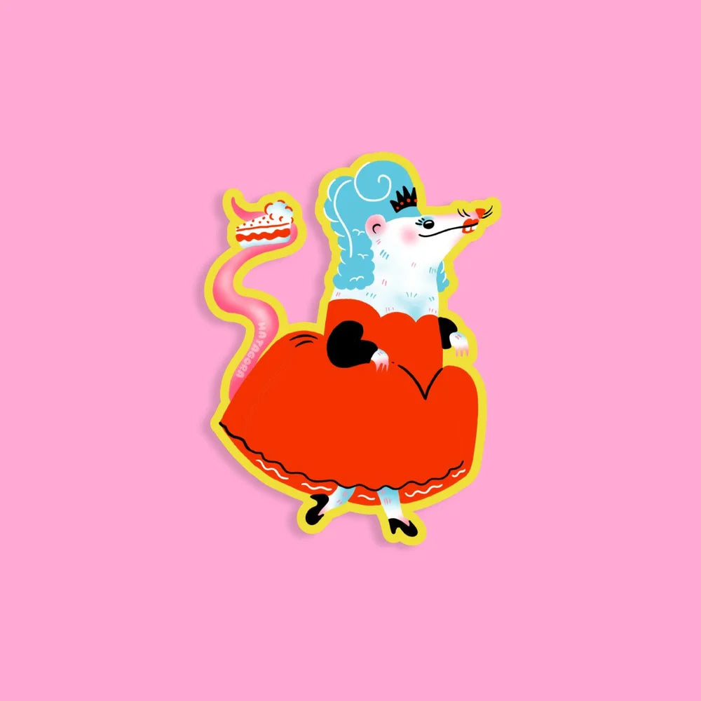 Marie Ratoinette sticker