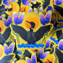 Loons & Lupines Vinyl Sticker