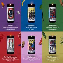 Tarot Mystery Card Candle