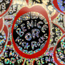 Be Nice or Kick Rocks Sticker
