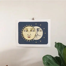Sun and Moon Print