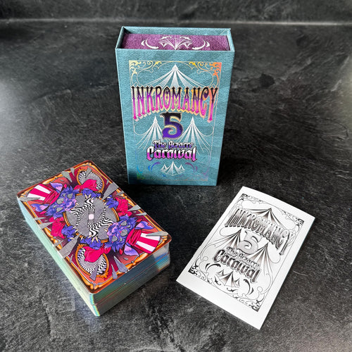 Inkromancy 5: The Bizarre Carnival Tarot Deck