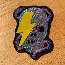 Skull Lightning Sticker