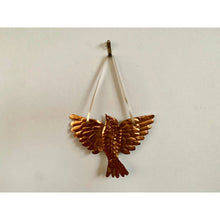 Embossed Copper Bird Talisman