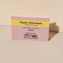 Papier D'Armenie "La Rose" Incense Paper