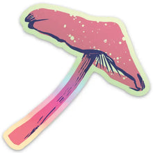 Mushroom Holographic Sticker