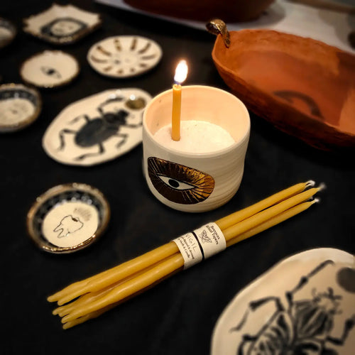 Vigil: Beeswax Skinny Prayer Candles