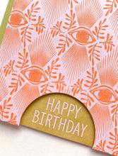 Birthday Eye Pattern card