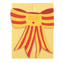 Stripy Bow Card