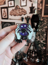 Lunar Psychic Rotating Crystal Ball Enamel Pin