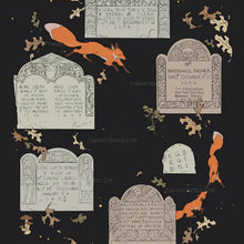 Cemetery Foxes 8.5x11 Art Print