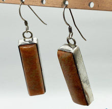 Orange Spiny Oyster Sterling Silver Earrings