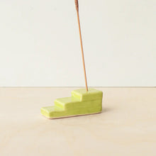 Geometric Incense Holder - Lime