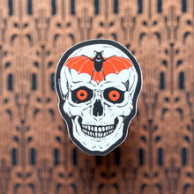 Skull and Bat sticker