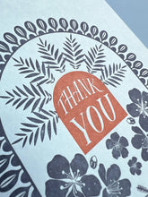 Moth Pattern Thank You card