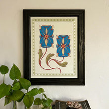 Mystic Flora Print - Blue