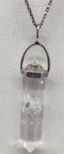Vintage Quartz Point Sterling Silver Necklace