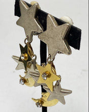 Vintage La Contessa Moon and Stars Earrings