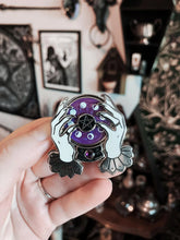 Lunar Psychic Rotating Crystal Ball Enamel Pin