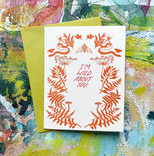 I'm Wild About You card