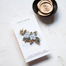 Southern Magnolia Gold Soft Enamel Pin