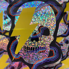 Skull Lightning Sticker