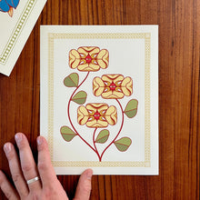 Mystic Flora Print - White