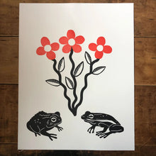 Frog and Toad print