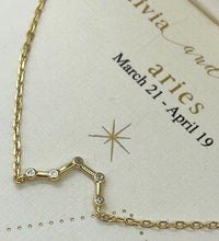 Olivia and Jackson Cubic Zirconia Aries Necklace