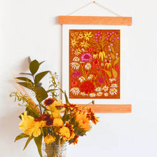 Marigolds and Rudbeckia Art Print