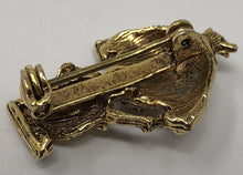 Mermaid Pisces 1970s Pin