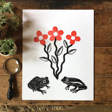 Frog and Toad print