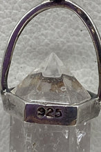 Vintage Quartz Point Sterling Silver Necklace