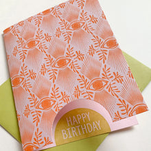 Birthday Eye Pattern card