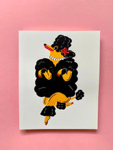 Fancy Poodle Screenprint
