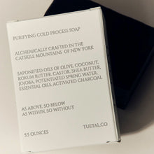 Obsidian soap