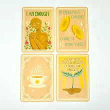 Sun-Steeped: Affirmation Deck: 54 Cards & Guidebook