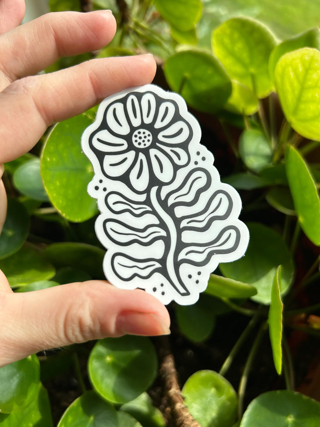 Folk Flower Sticker
