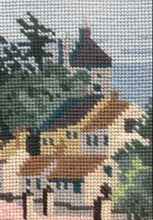Vintage Alice Godkin "Chester Cathedral" Needlepoint Framed