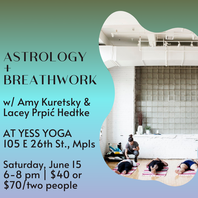 June 15: Astrology and Breathwork at Yess Yoga